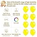 KUULBELA 110pcs Yellow Balloons 12 InchYellow Latex Balloons for Birthday Party Baby Shower Weddingwith 2 Ribbons - Image 4