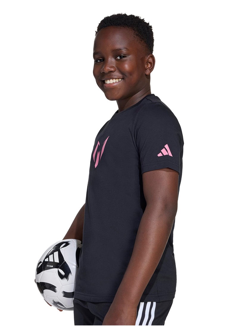 Adidas Kids Messi Name And Number Graphic T-Shirt  - Image 3