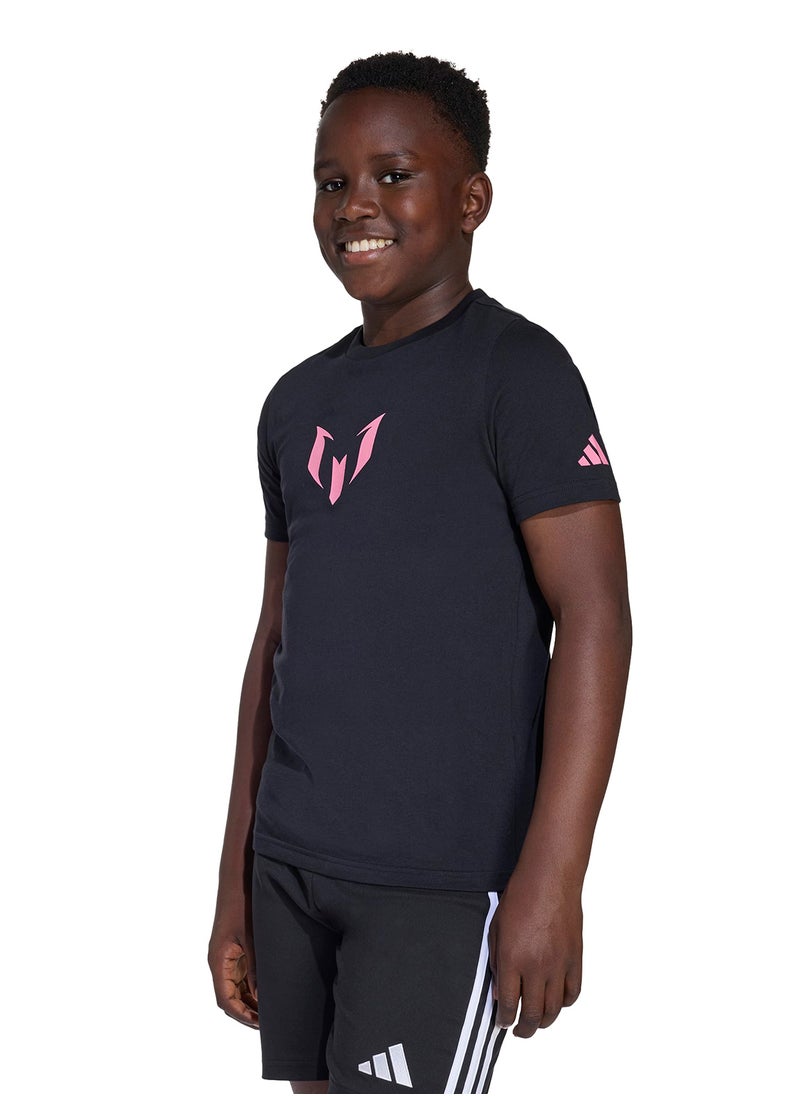 Adidas Kids Messi Name And Number Graphic T-Shirt  - Image 1