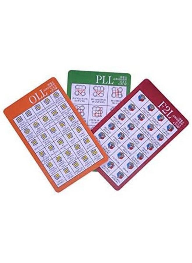 CuberSpeed - Cfop Algorithm Set Speed Cube For Solving All Of The F2L Oll And Pll & Gan Cube Lube Professional Speed Cube Lube Lubricant Oil 10Ml - Image 1