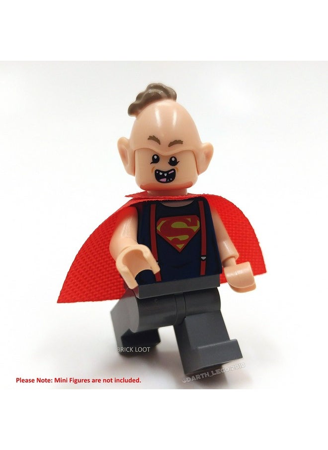 Brick Loot Brick Loot Superhero Capes for Mini Figures - 35 Piece Cape Set for Lego Minifigures, Action Hero Accessories for Boys & Girls, Building Toy Kit Compatible with Major Brands, Gift for Kids Ages 6+  - Image 5