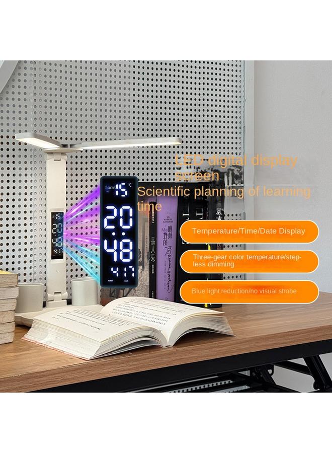 Bluejw LED Creative Learning Desk Lamp School Dormitory Study Convenient Multi-functional Reading Pen-holder Desk Lamp - Image 5