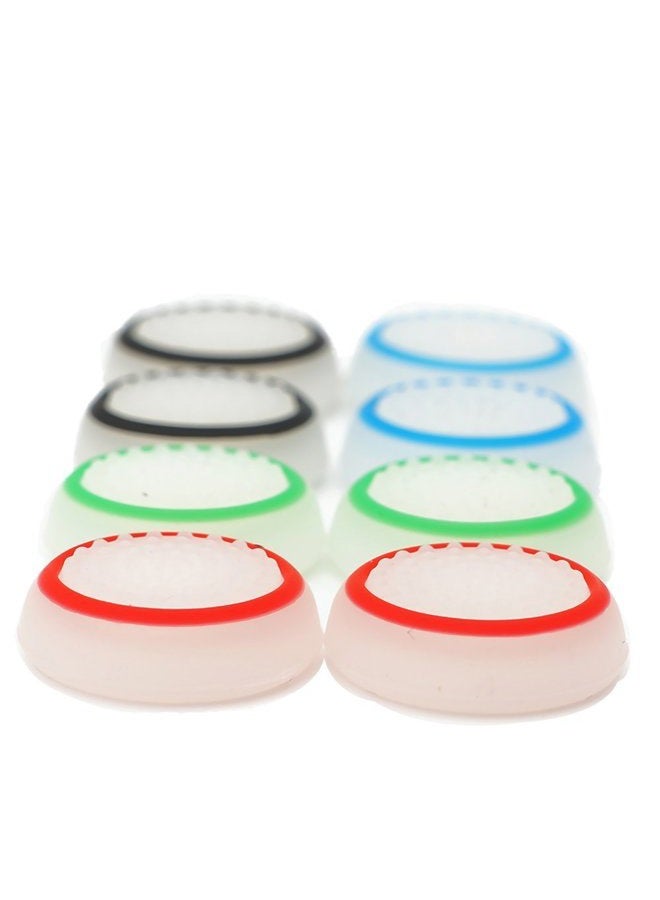 SUBANG 8 Pairs Thumb Grips Silicone Thumb Stick Noctilucent For PS3 /PS4/PS2//Xbox 360 /Xbox One Analog Stick Caps Replacement - Image 4