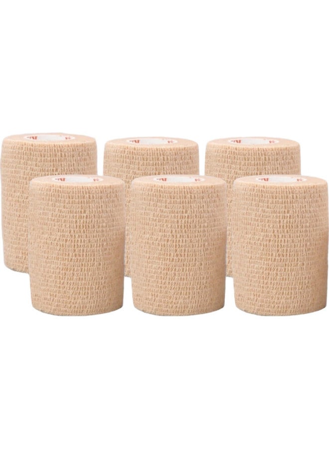chidong Elastic Self-Adhesive Bandage For Hand Protection, Boxing, Leg Binding, Hand And Foot Ankle Support, Sports Elastic Bandage, 6 Rolls, 5Cm X 4.5M - Image 2
