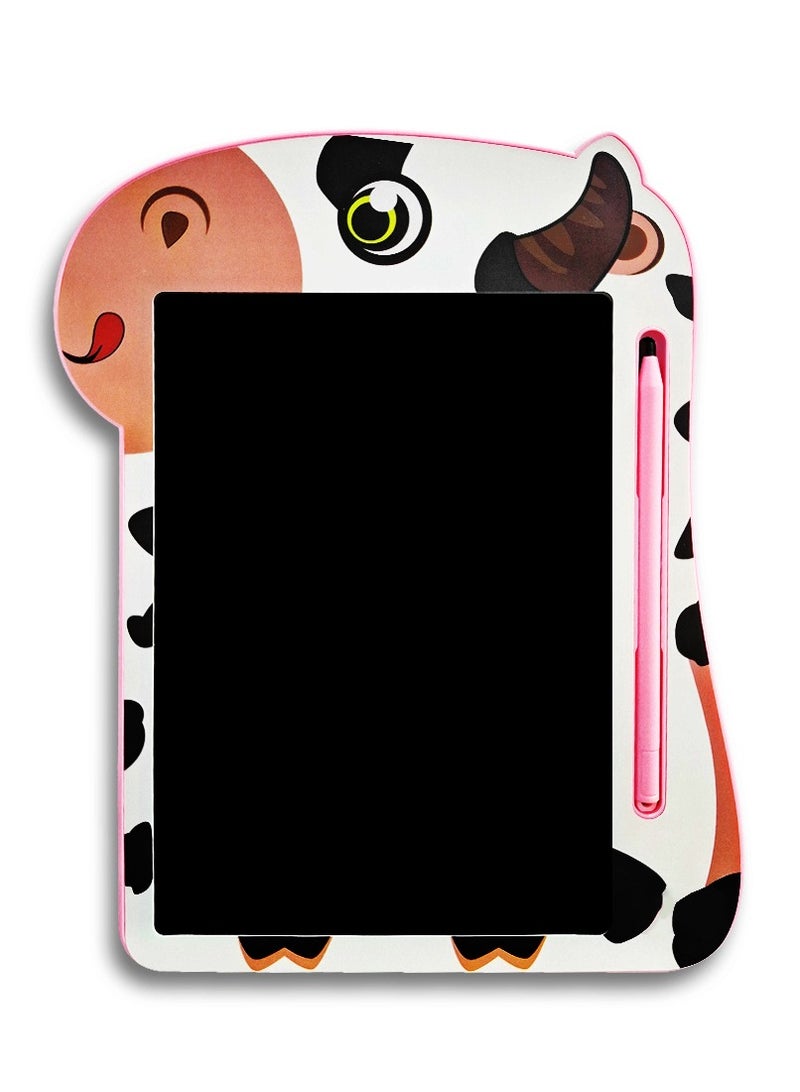 Multi-Color LCD 8.5 Inch Writing and Drawing Board for Kids , Scribble Board Reusable and Erasable , , Cute Animal Design Suitable for 6+ All Ages , Educational Toy, Travel Toys, Birthday Gift , Toddlers Boys Girls Erasable - Image 1