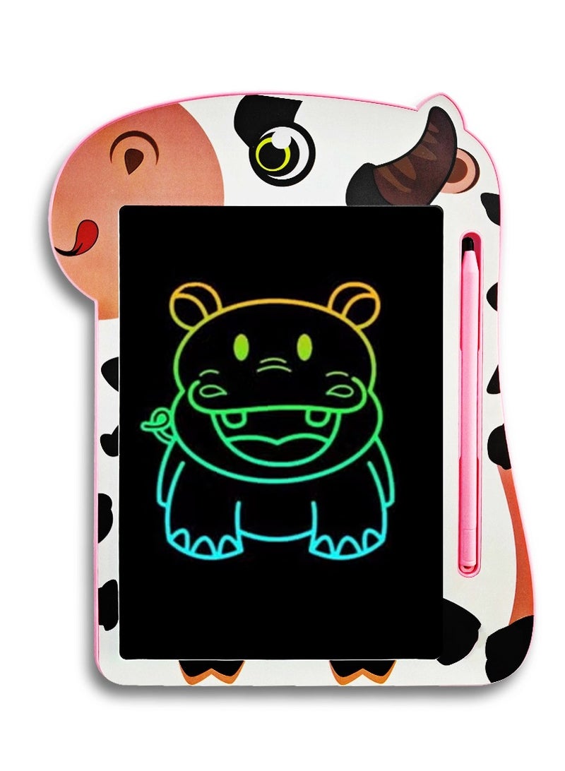 Multi-Color LCD 8.5 Inch Writing and Drawing Board for Kids , Scribble Board Reusable and Erasable , , Cute Animal Design Suitable for 6+ All Ages , Educational Toy, Travel Toys, Birthday Gift , Toddlers Boys Girls Erasable - Image 3