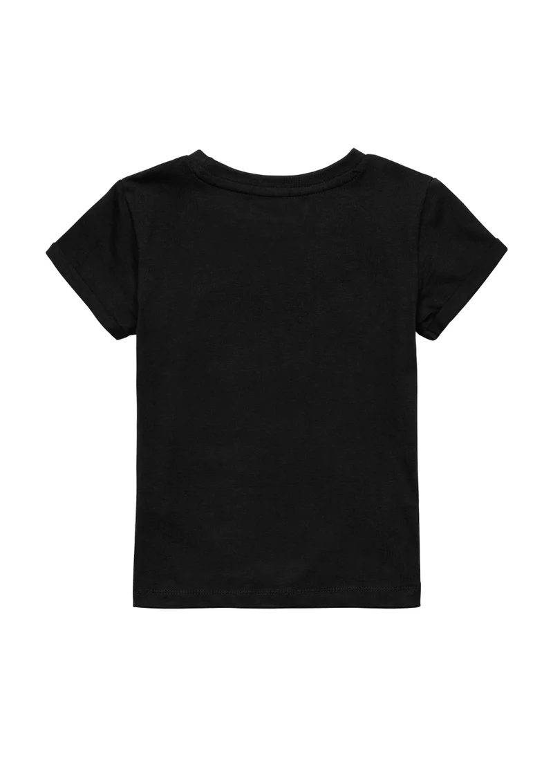 مينوتي Kids Fashionable T-Shirt With Roll Up Sleeves