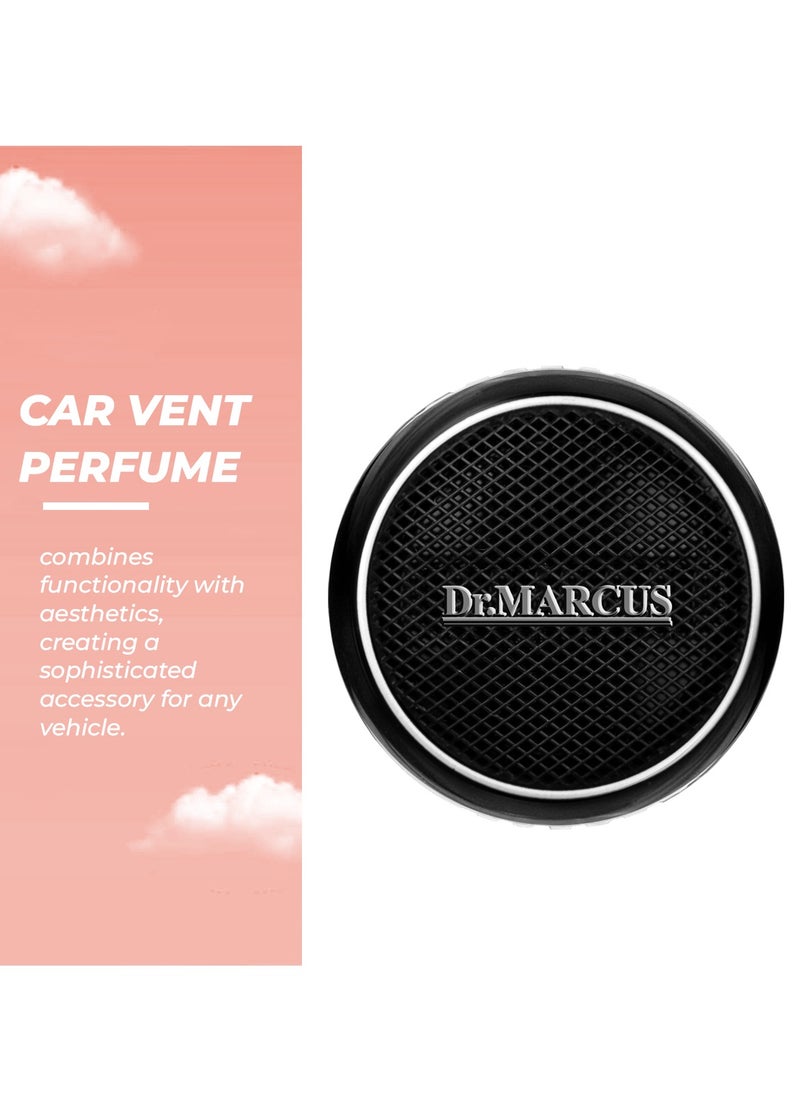 Dr.MARCUS Dr. Marcus Red Fruits Car Air Freshener Vent Clip, Speaker Shape Design, Up to 45 Days Fragrance, No Power Needed, Compact & Spill-Proof  - Image 4