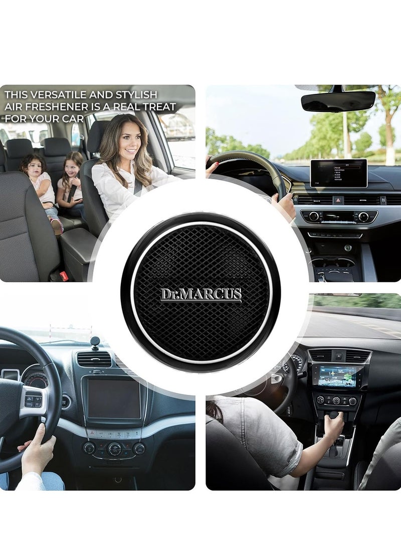 Dr. Marcus Red Fruits Car Air Freshener Vent Clip, Speaker Shape Design, Up to 45 Days Fragrance, No Power Needed, Compact & Spill-Proof