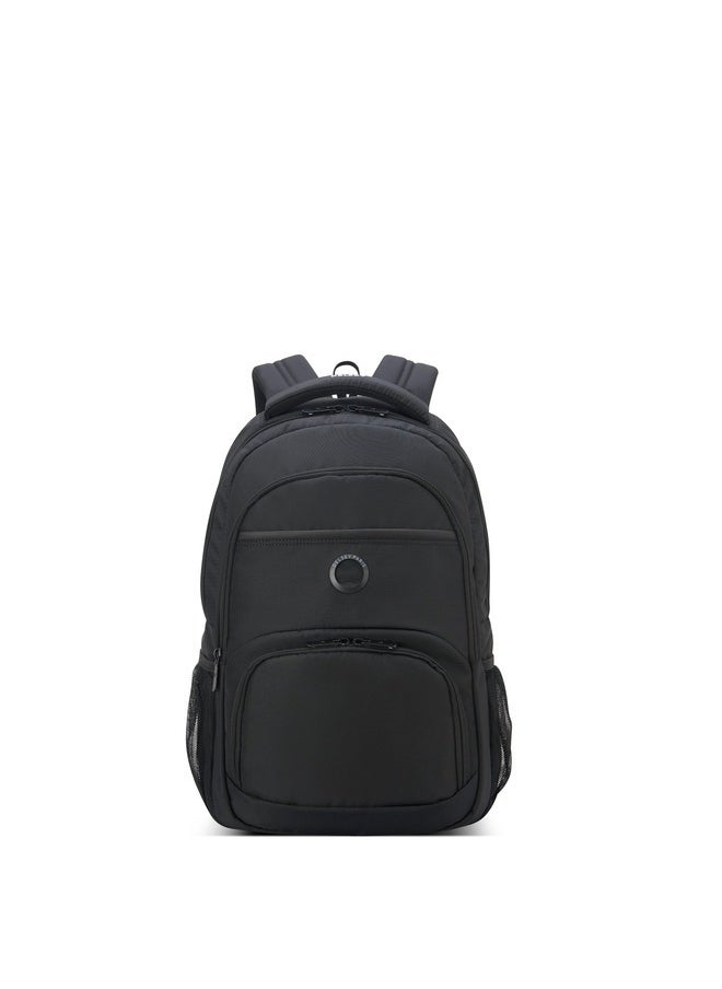 DELSEY Paris Element Aviator 15.6" Laptop Protection 2 Compartment Backpack -Black  - Image 1
