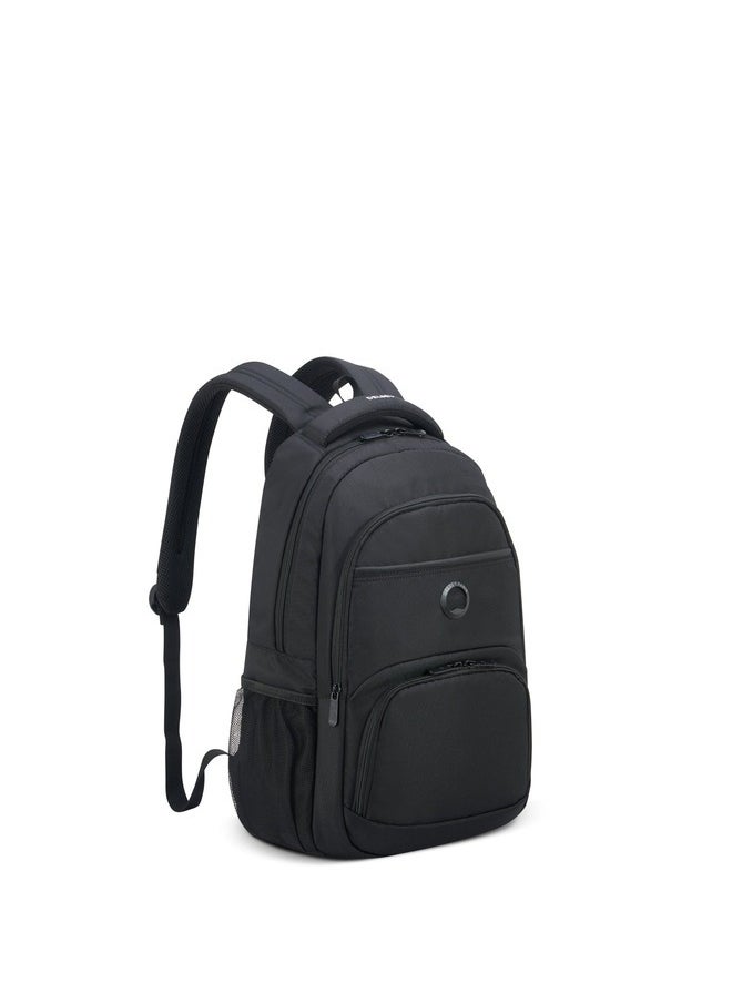 DELSEY Paris Element Aviator 15.6" Laptop Protection 2 Compartment Backpack -Black  - Image 2