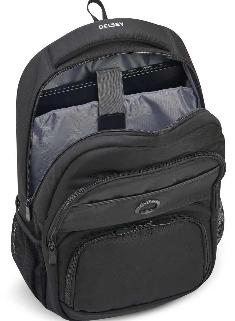 DELSEY Paris  Element Aviator 15.6-Inch 2-Compartment Backpack (With Laptop Protection) - Black  | Best Price UAE