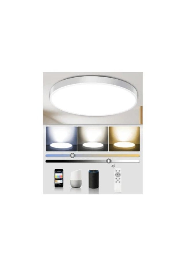 Broadlink LB-CL01B30 Smart LED Ceiling Light - Wi-Fi, Voice Control - Image 2