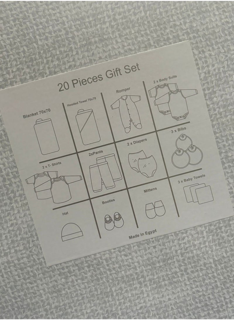 Junior Baby Junior Gift Box 0-3 months 20 pcs  - Image 2