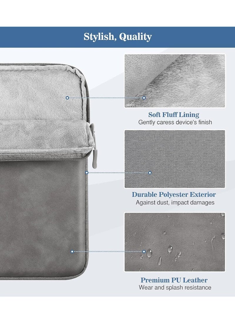 Generic Inch Tablet Sleeve Bag Carrying Case for iPad Pro 11 2021-2018 iPad Air 5/4 10.9 iPad 10.2 Galaxy Tab A8 10.5/Tab S8 11 Surface Go 2/1 Protective Bag with Pocket  - Image 3