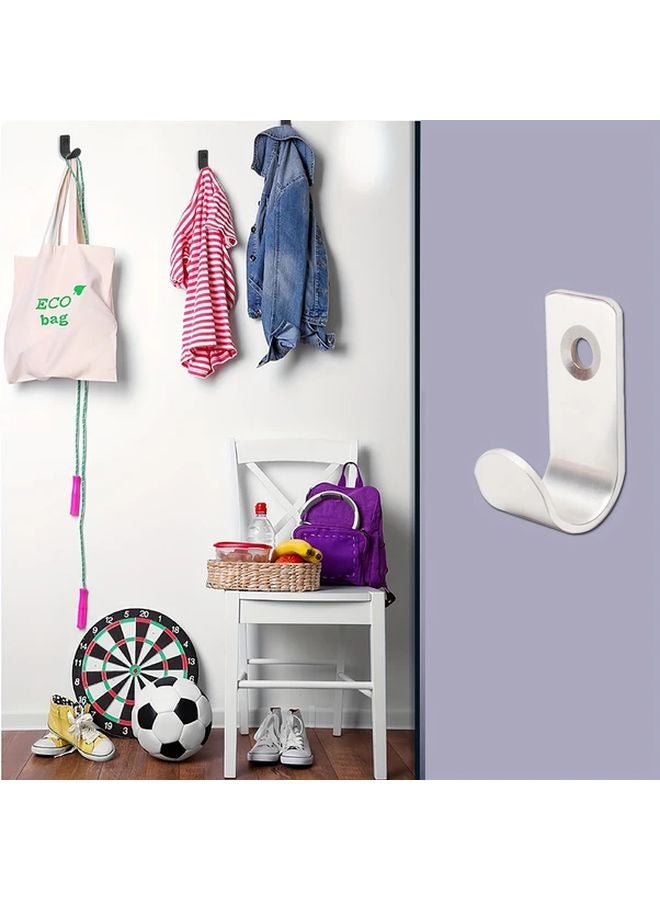 12 Pack Silvery Tarpaulin Hooks 35x16x17mm Durable Trailer Net Mounting Flat Guy Hooks - Image 5