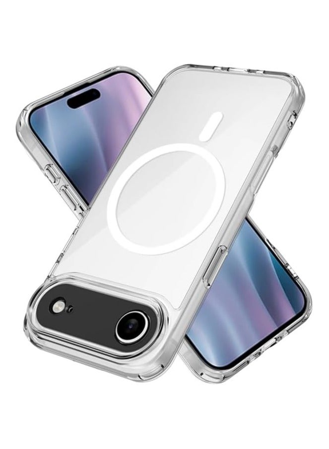 موبكوس جراب آيفون  إير شفاف بغطاء حماية نحيف، خفيف الوزن، متوافق مع الشحن المغناطيسي - Image 3