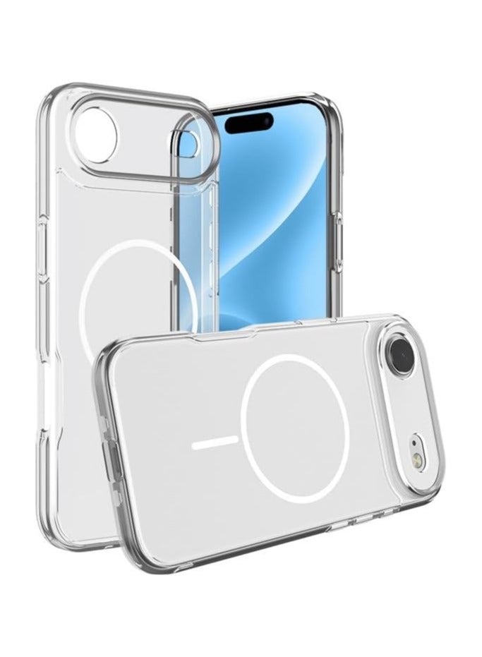 موبكوس جراب آيفون  إير شفاف بغطاء حماية نحيف، خفيف الوزن، متوافق مع الشحن المغناطيسي - Image 5