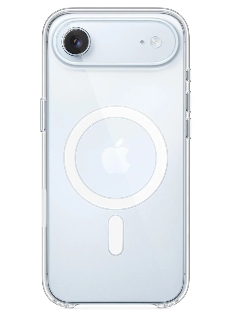 Mobcos iPhone 17 Air Clear Case with Transparent Slim Protective Cover, Lightweight, Protective Cover Magnetic Charging Compatible