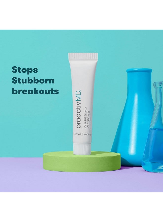 برو أكتيف جل أدابالين للتحكم في الزيوت من إم دي لعلاج حب الشباب - وصفة طبية قوية لعلاج حب الشباب في الوجه والجسم. محلول 1%، 0.5 أونصة - Image 3