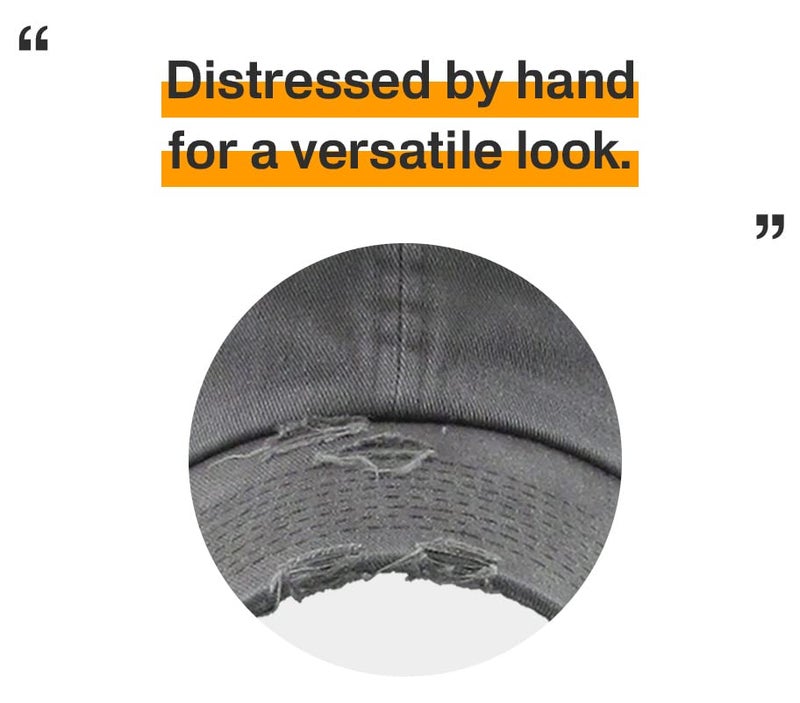 KBETHOS KBE-VINTAGE DGY Trucker Mesh Cotton Baseball Cap, Dark Gray - Image 5