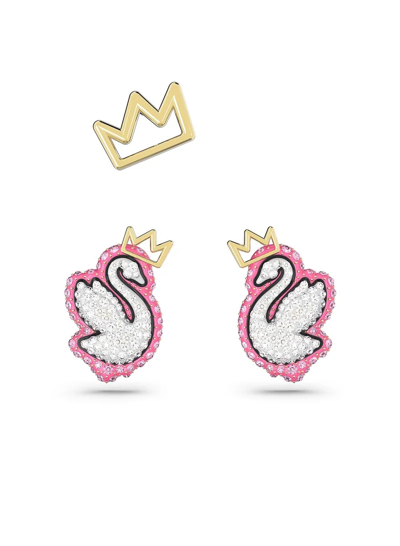 SWAROVSKI Pop Swan Pins Earrings