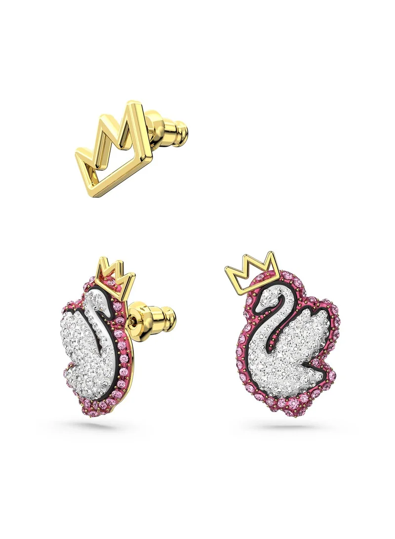 SWAROVSKI Pop Swan Pins Earrings