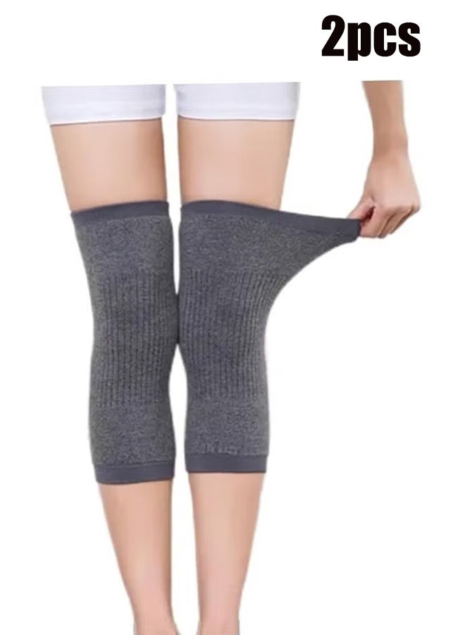 YJ 2 knee pads, soft and comfortable knee sleeves, knee braces that promote blood circulation, leg warmth, unisex joint straps. - Image 1