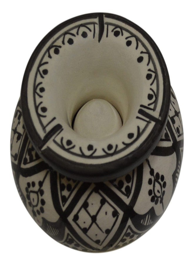 Treasures Of Morocco منافض سجائر سيراميك مغربية مصنوعة يدوياً، تصميم رائع بألوان زاهية، كبيرة الحجم، مناسبة للسيجار بدون دخان - Image 2