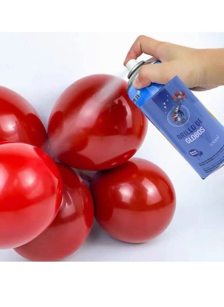 Intag - Balloon Brightener Shine Polisher Spray Keeps Latex Balloons Looking Shiny 450ML - Image 1