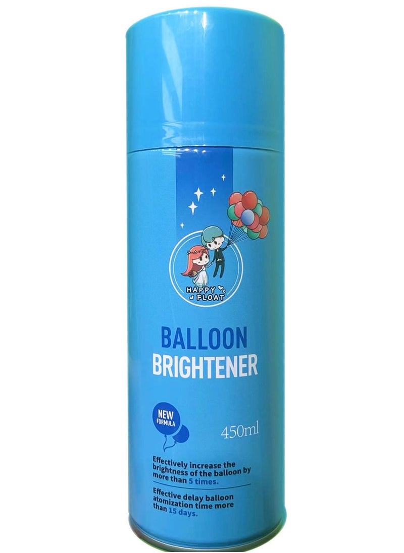 Intag - Balloon Brightener Shine Polisher Spray Keeps Latex Balloons Looking Shiny 450ML - Image 1