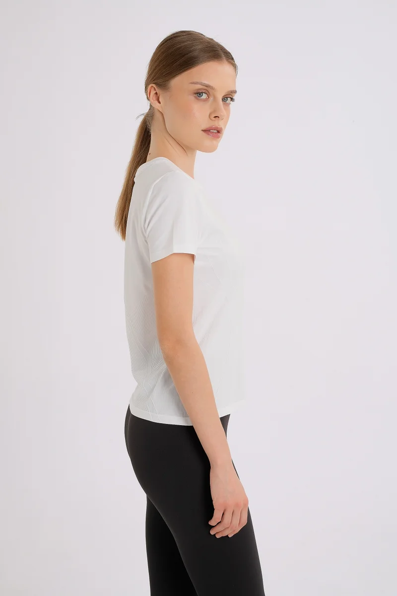 Anta white Advanced Running Women's Short-Sleeve T-Shirt for Women | Best Price UAE
