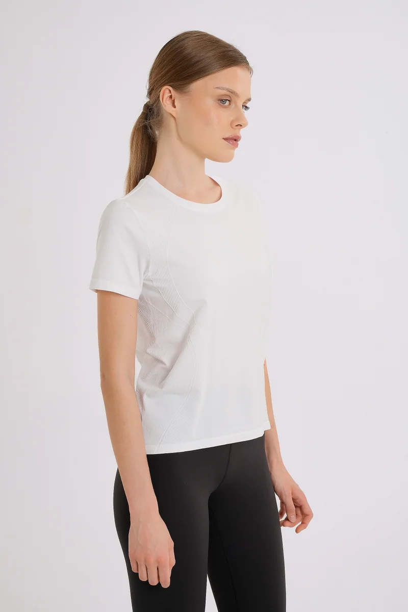 Anta white Advanced Running Women's Short-Sleeve T-Shirt for Women | Best Price UAE