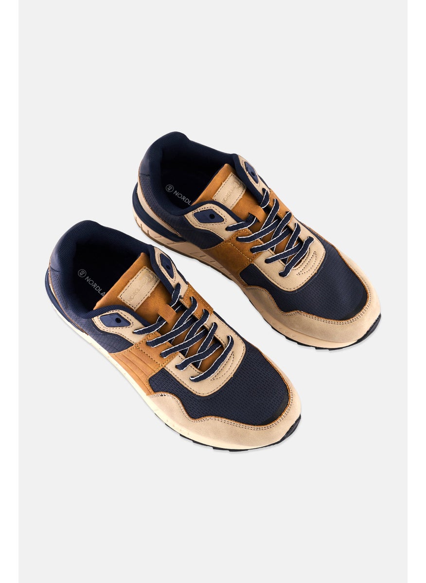 Nordland Men Lace Up Casual Shoes, Taupe  - Image 4