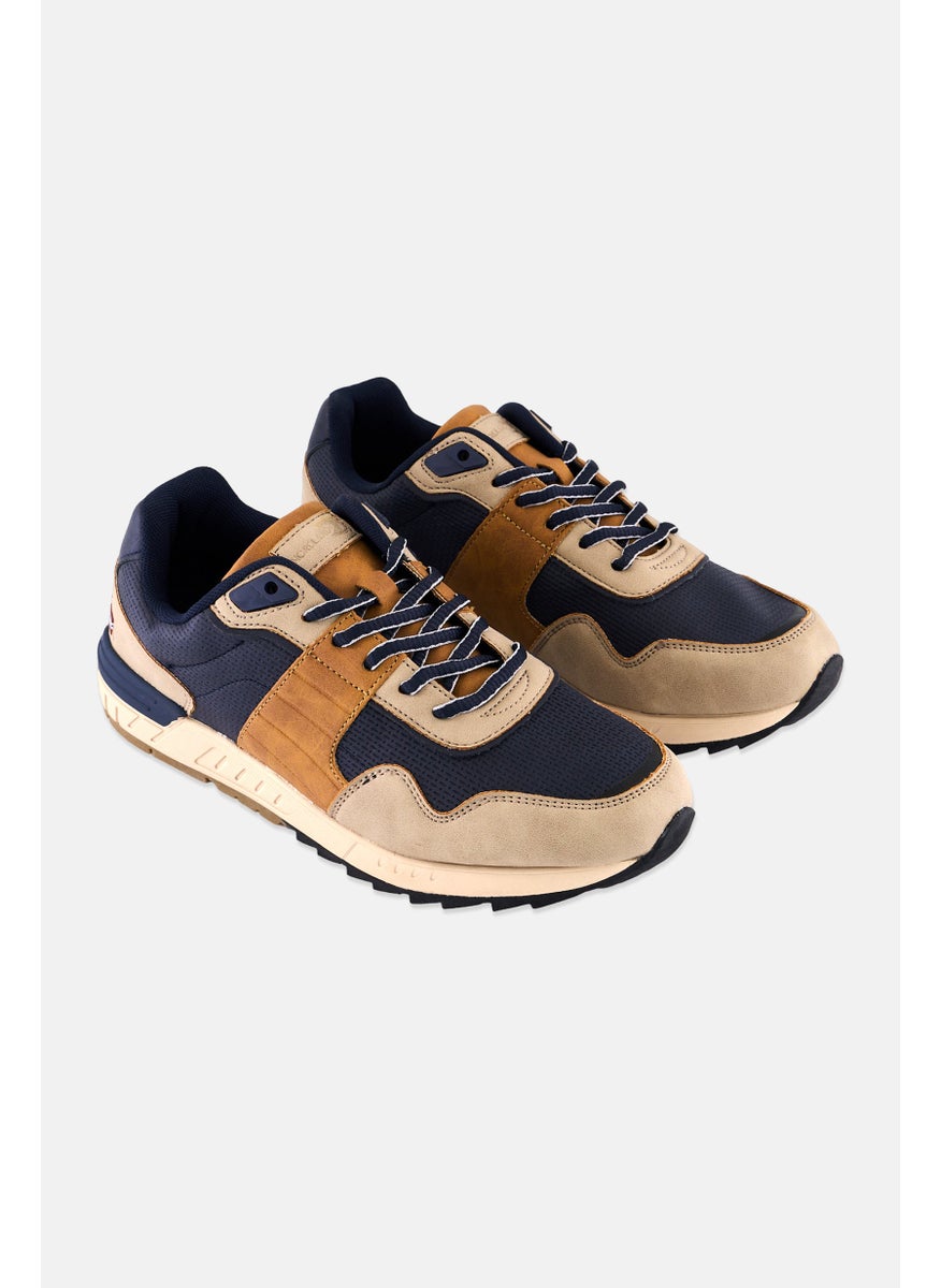 Nordland Men Lace Up Casual Shoes, Taupe  - Image 1
