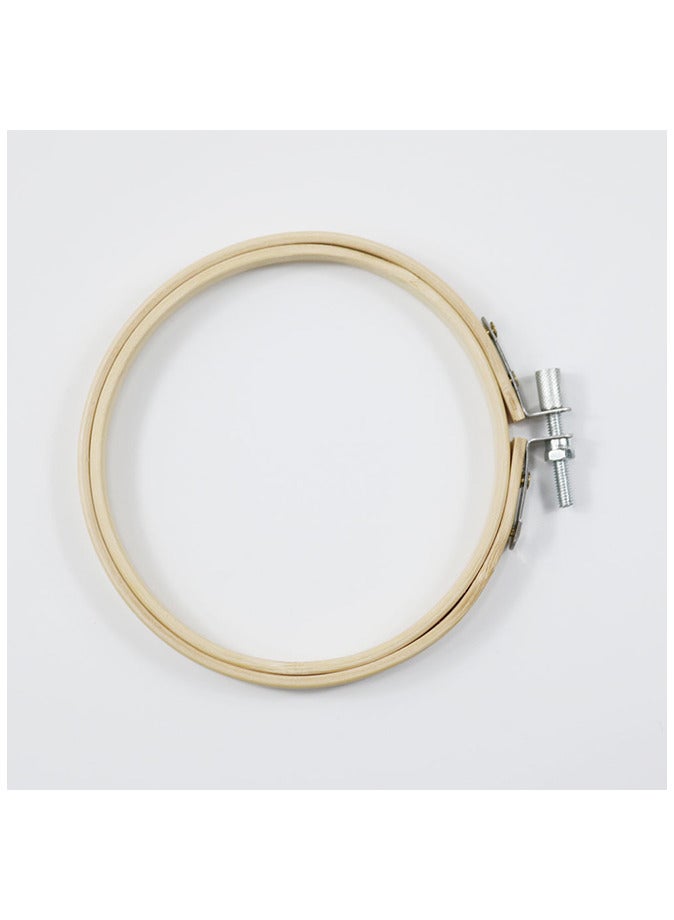 5 Pieces Embroidery Hoop Ring Set Circle Cross Stitch Hoop Ring  - Image 3