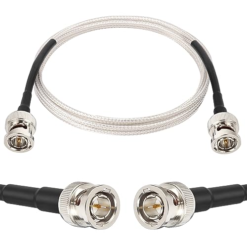 XRDS -RF XRDS - RF SDI Cable 3ft, Thin 3G/6G HD-SDI, 75 Ohm RG179 Extension with Heavy Duty BNC to BNC Male Connector for Surveillance Camera System Cables CCTV/DVR/TV - Image 1