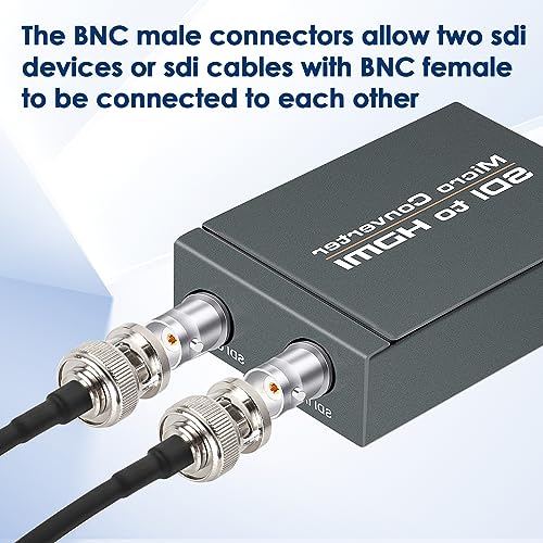 XRDS -RF XRDS - RF SDI Cable 3ft, Thin 3G/6G HD-SDI, 75 Ohm RG179 Extension with Heavy Duty BNC to BNC Male Connector for Surveillance Camera System Cables CCTV/DVR/TV - Image 4