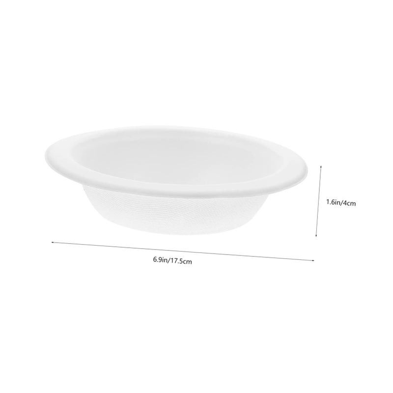 SUPVOX 20 Disposable Pet Food Bowls Portable Paper Bowls for Cats Easy Feeding - Image 3
