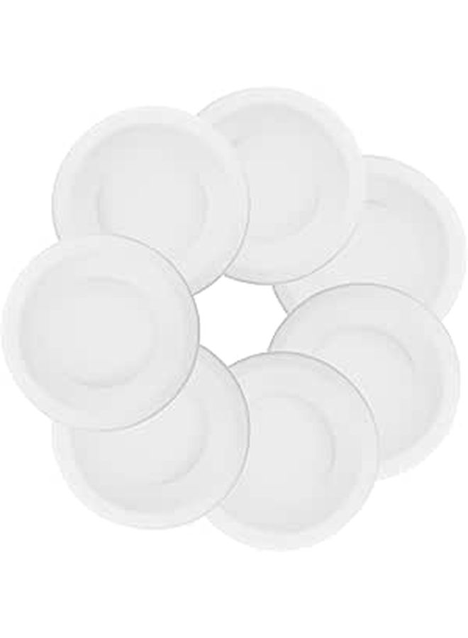 SUPVOX 20 Disposable Pet Food Bowls Portable Paper Bowls for Cats Easy Feeding - Image 1