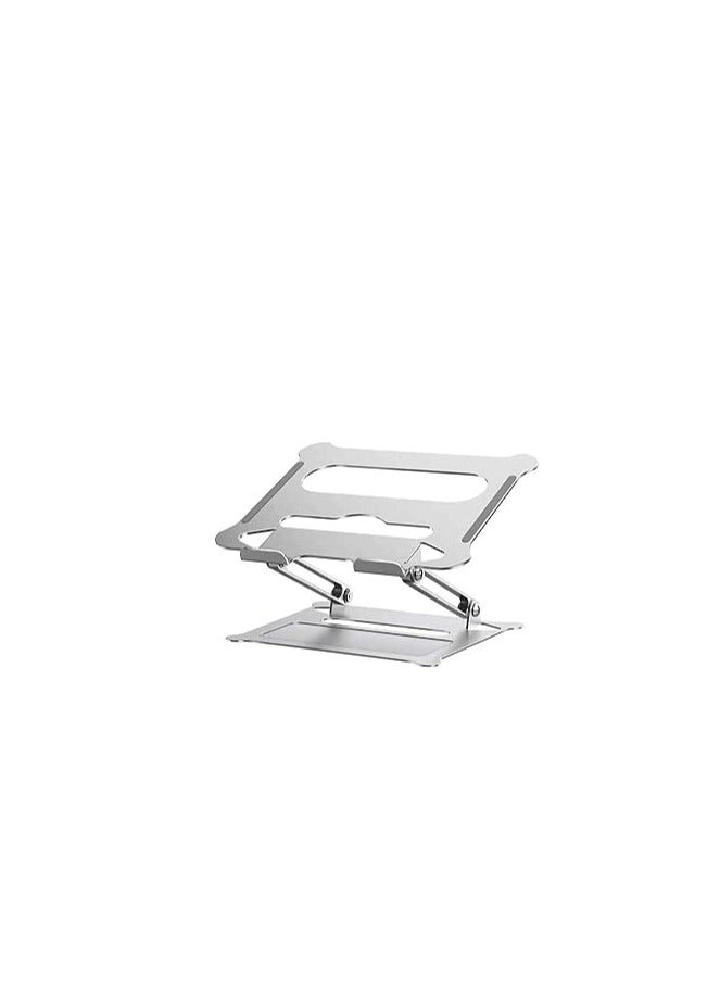 حامل كمبيوتر محمول WDPATH، حامل كمبيوتر محمول قابل للتعديل، حامل كمبيوتر محمول محمول قابل للطي، حامل كمبيوتر محمول متوافق مع أجهزة الكمبيوتر المحمولة والأجهزة اللوحية مقاس 10 إلى 17 بوصة