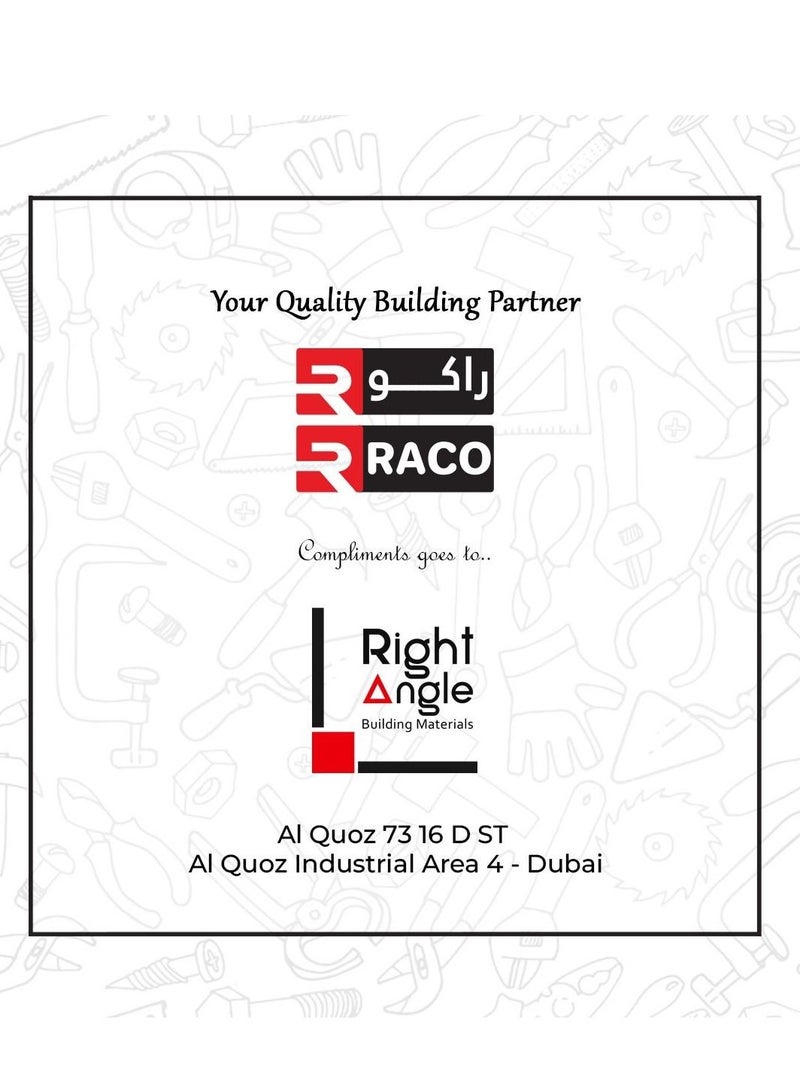 RACO RACO Cotton Waste Rags Premium Knit Cotton Cloth Wiping Rags-5KG (MIX WHITE) - Image 4
