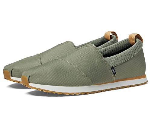 TOMS Men's Resident Ripstop Sneaker, Vetiver, 8 - Image 2