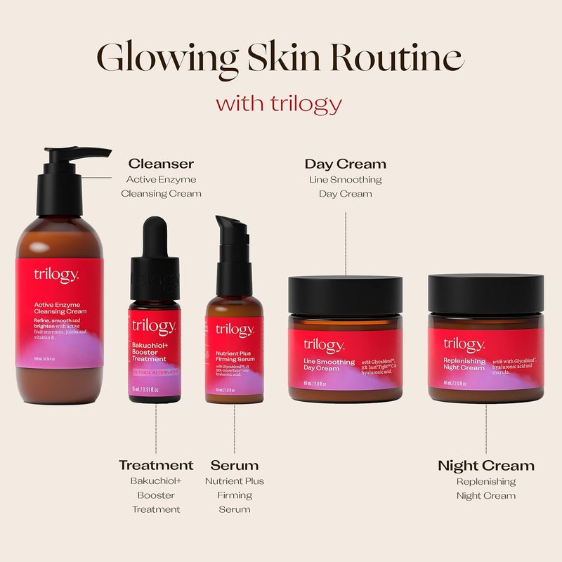 Trilogy Replenishing Night Cream with Glycablend, Hyaluronic Acid, and Marula - 60 ml - Image 5