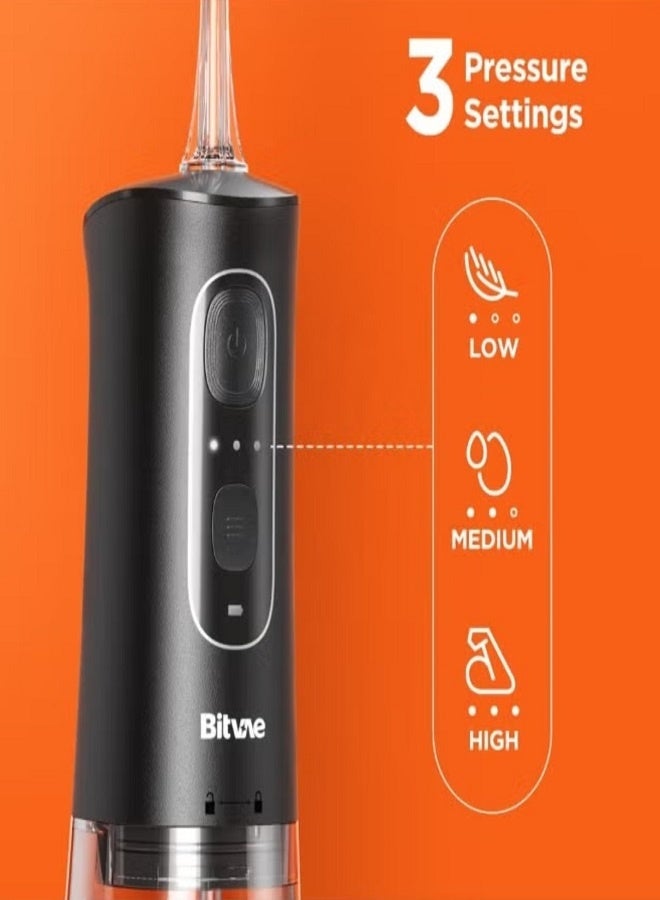 Bitvae BV C2 Dental Water Flosser for Teeth Cordless Oral Irrigator with 3 Cleaning Modes 6 Jet Tips and 260ML Water Tank USB Rechargeable IPX7 Waterproof Dental Flosser for Braces and Gum Care - Image 1