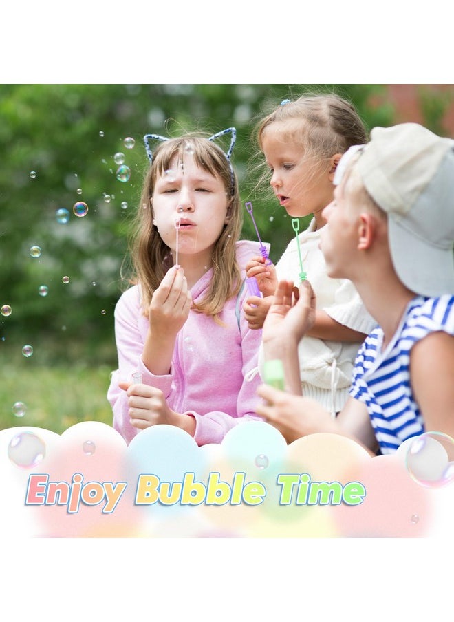 SKKSTATIONERY 36 Pcs Mini Bubble Wands, 6 Colors, Party Favors, Outdoor Christmas Bubble Blower For Kids, Bubble Blaster Party Favors, Easter, Birthday  - Image 3