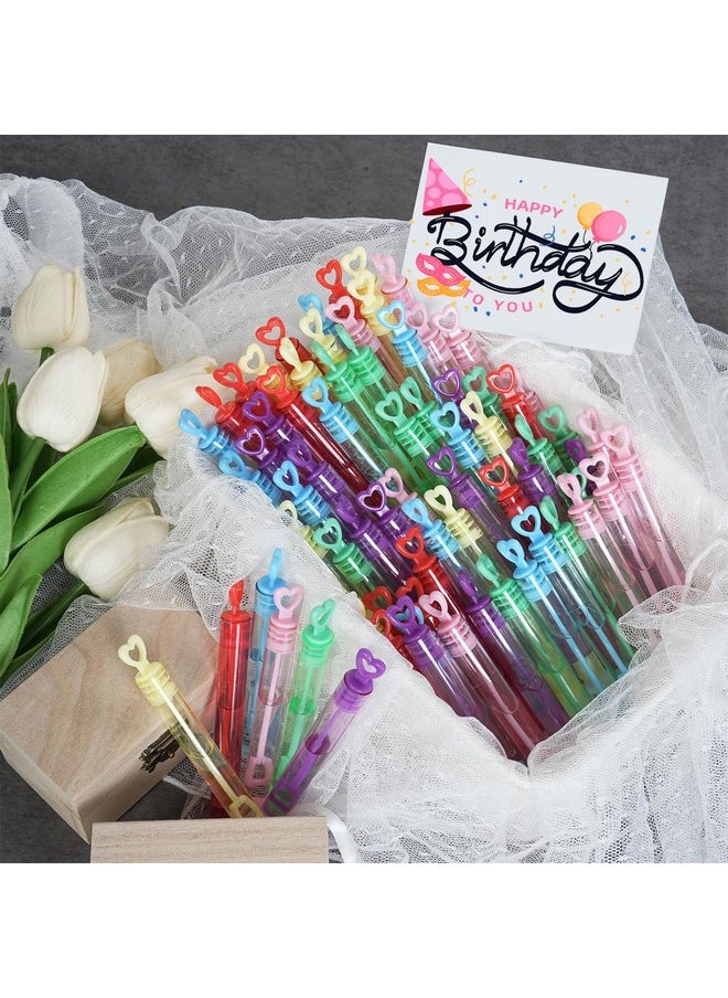 SKKSTATIONERY 36 Pcs Mini Bubble Wands, 6 Colors, Party Favors, Outdoor Christmas Bubble Blower For Kids, Bubble Blaster Party Favors, Easter, Birthday  - Image 2