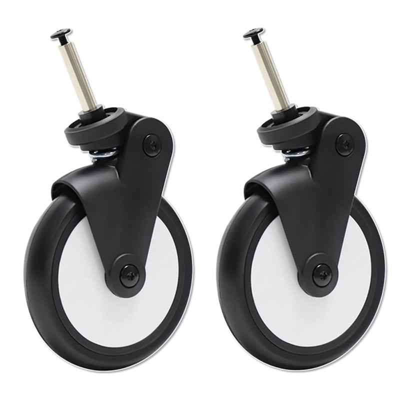 ROMIRUS عجلة أمامية لعربة الأطفال، استبدال عجلات العربة متوافق مع YOYO، عبوة 2 - Image 1