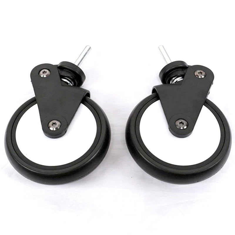 ROMIRUS عجلة أمامية لعربة الأطفال، استبدال عجلات العربة متوافق مع YOYO، عبوة 2 - Image 2