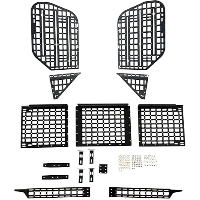 rayihni Molle Panel Interior Cargo Rack Compatible with 2010-2024 Toyota 4Runner 5th Gen,Modular Storage Panel System Trunk Accessories - Image 1